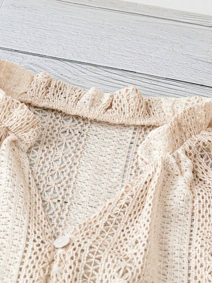 Amélie Crochet Top