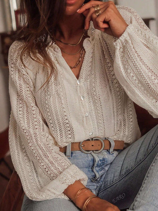 Amélie Crochet Top