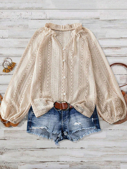 Amélie Crochet Top