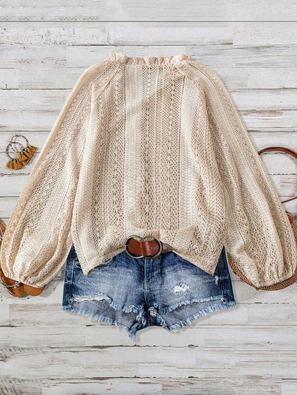 Amélie Crochet Top