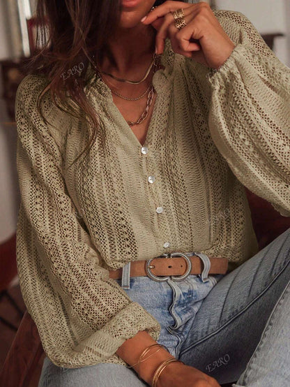 Amélie Crochet Top